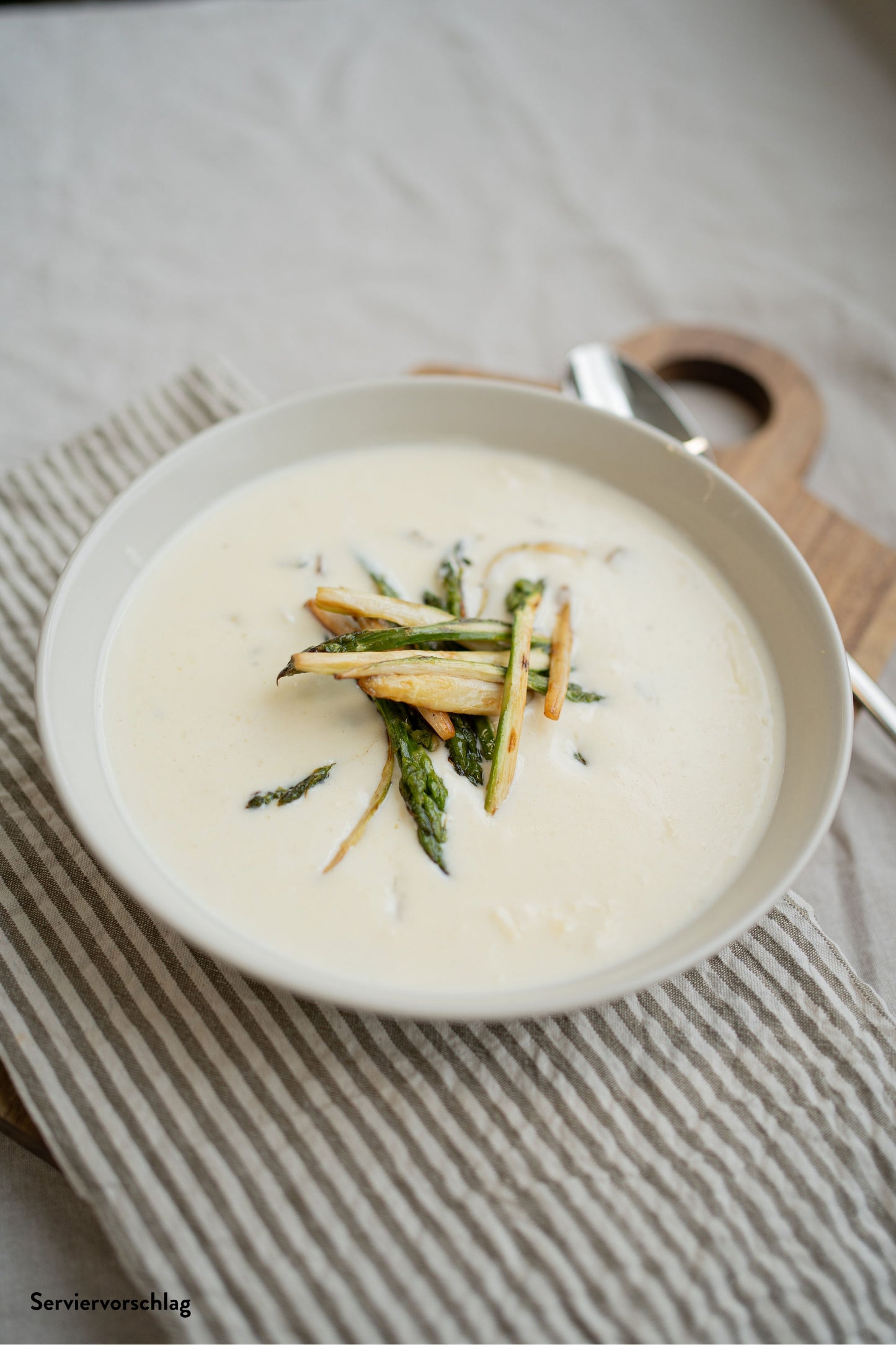 Spargelcremesuppe