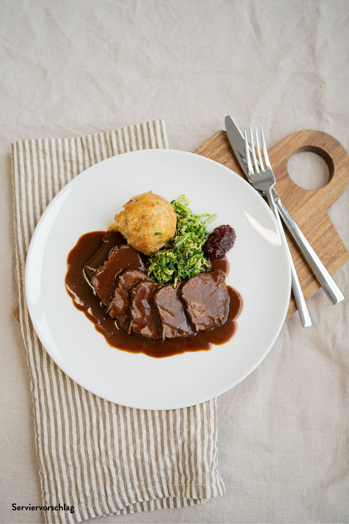 Hirschbraten