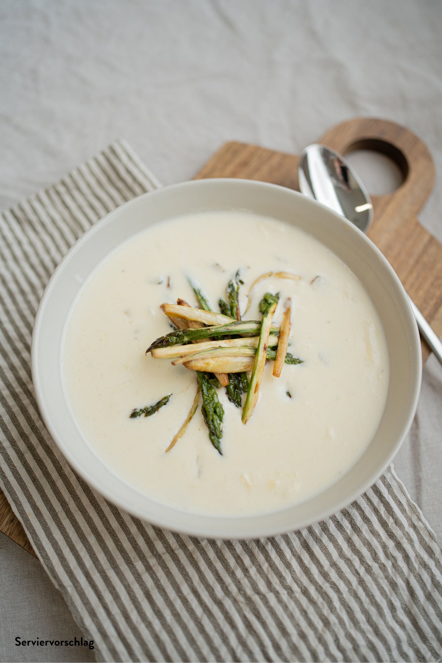 Spargelcremesuppe