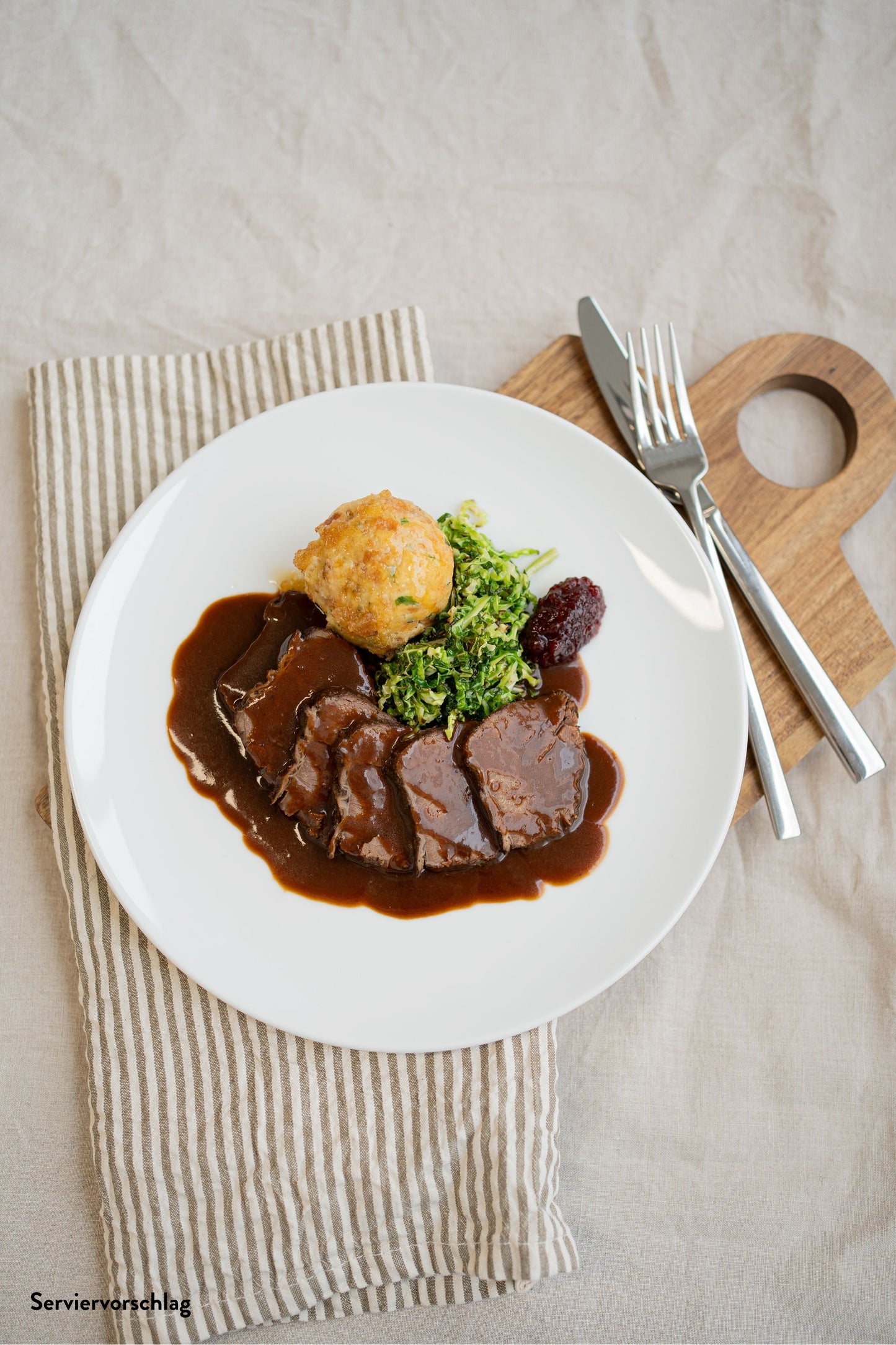 Hirschbraten