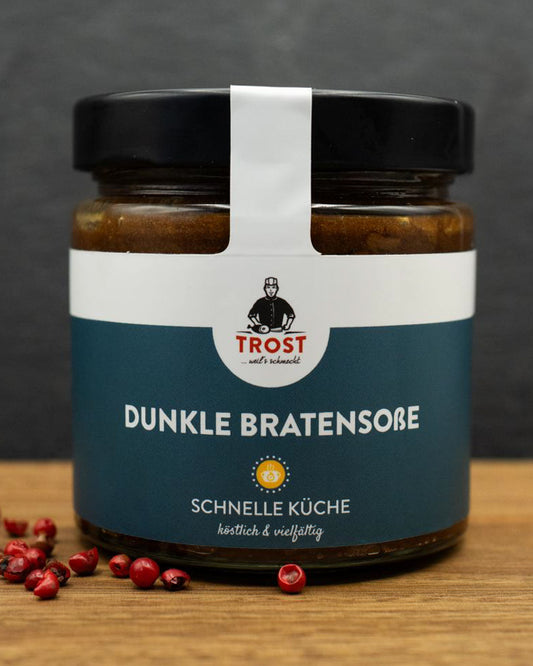 Dunkle Bratensoße